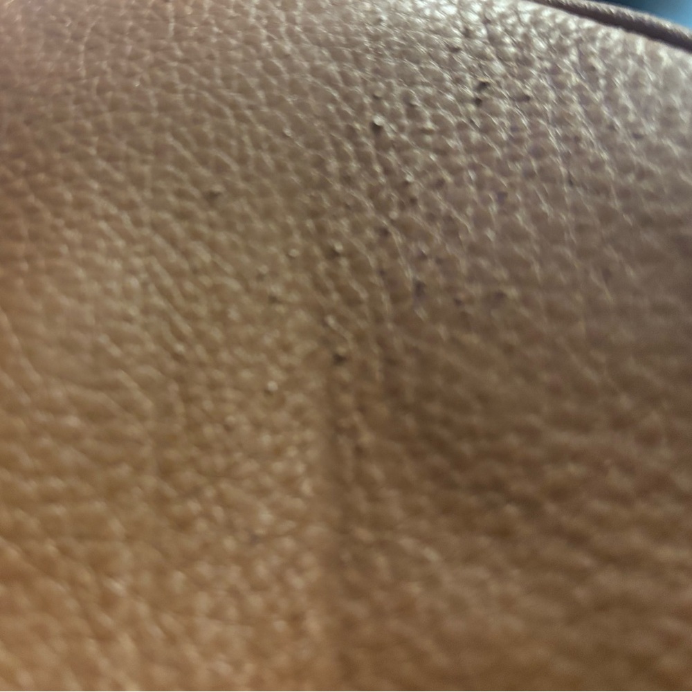 Vintage Michael Kors Jet Set Medium Leather Tote Tan with Cream Contrast Straps - Picture 13 of 13